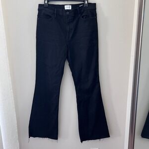 🔥Frame Denim 🔥Black Flared Jeans🔥Anthropologie🔥